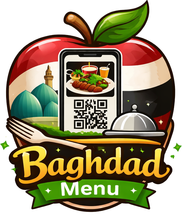 منيو بغداد QR